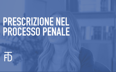 Prescrizione nel processo penale